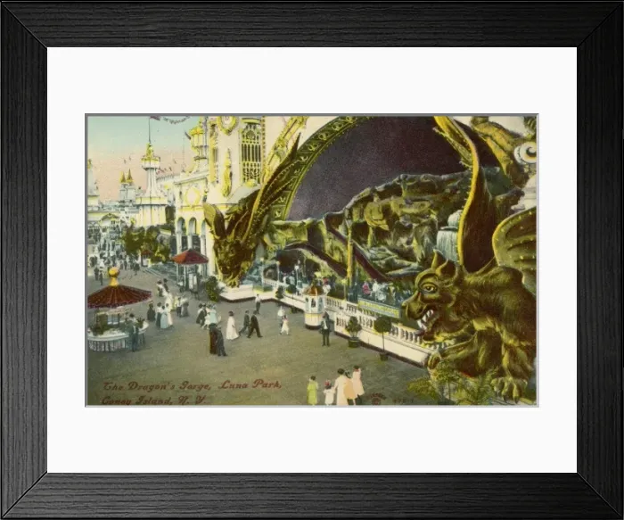 Framed Print : Coney Island Framed Print : Coney Island