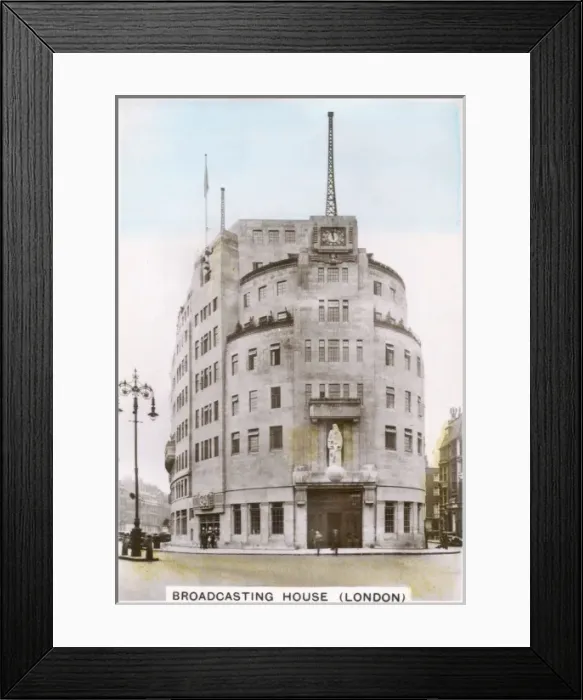 Framed Print : Broadcasting House Framed Print : Broadcasting House
