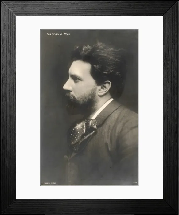 Framed Print : Sir Henry Joseph Wood Framed Print : Sir Henry Joseph Wood