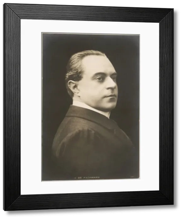 Framed Print : Vladimir de Pachmann