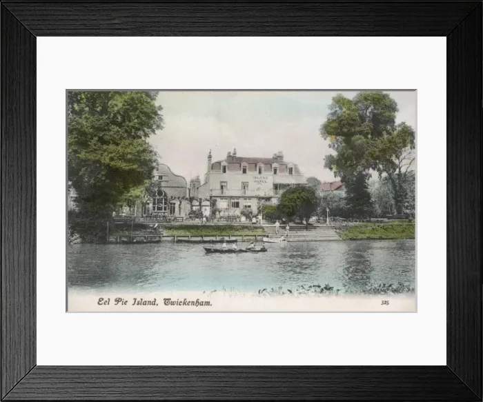 Framed Print : Eel Pie Island Framed Print : Eel Pie Island