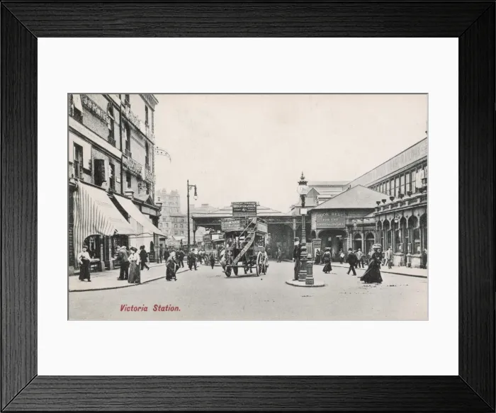 Framed Print : Victoria Station Framed Print : Victoria Station
