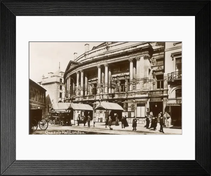 Framed Print : Queens Hall, London Framed Print : Queens Hall, London