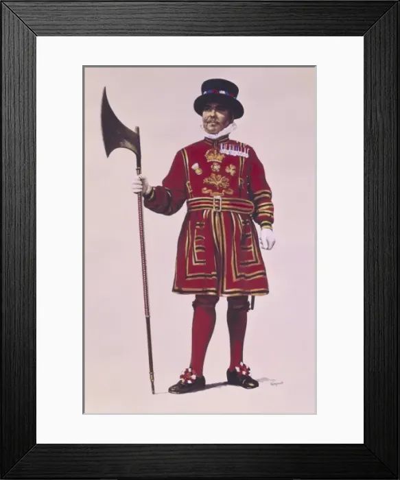 Framed Print : Yeoman Warder of the Tower of London Framed Print : Yeoman Warder of the Tower of London