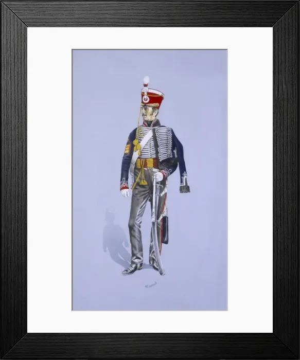 Framed Print : Sergeant of the 5th Light Dragoons (Hussars) Framed Print : Sergeant of the 5th Light Dragoons (Hussars)