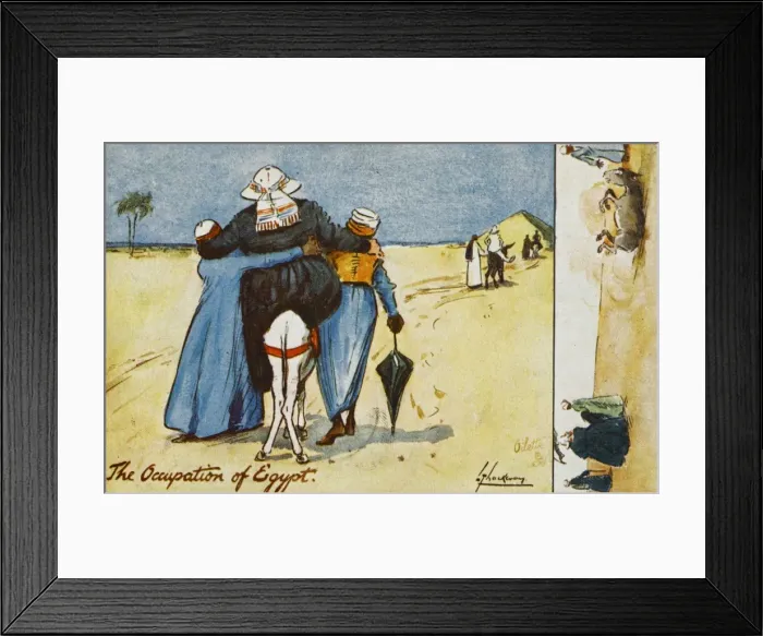 Framed Print : The Occupation of Egypt Framed Print : The Occupation of Egypt