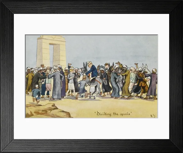 Framed Print : Egypt - Tourists hassled by locals Framed Print : Egypt - Tourists hassled by locals