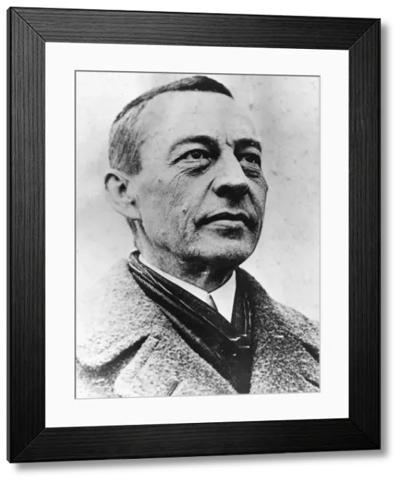 Framed Print : Sergei Vasilievich Rachmaninov Framed Print : Sergei Vasilievich Rachmaninov