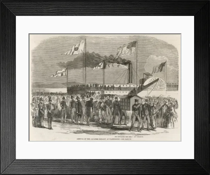 Framed Print : Japanese Embassy at Washington Framed Print : Japanese Embassy at Washington