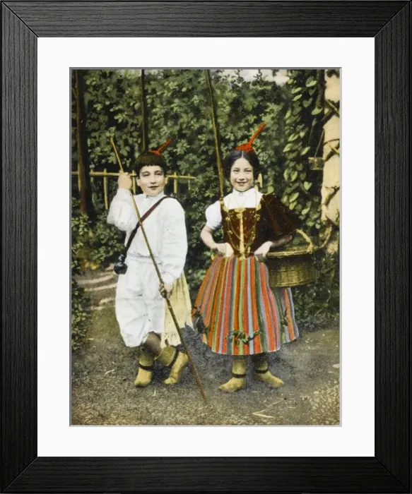 Framed Print : Children from Madeira Framed Print : Children from Madeira