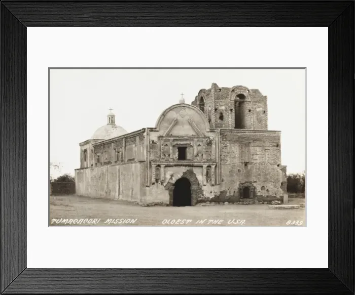 Framed Print : The Tumacacori Mission, Arizona, USA Framed Print : The Tumacacori Mission, Arizona, USA