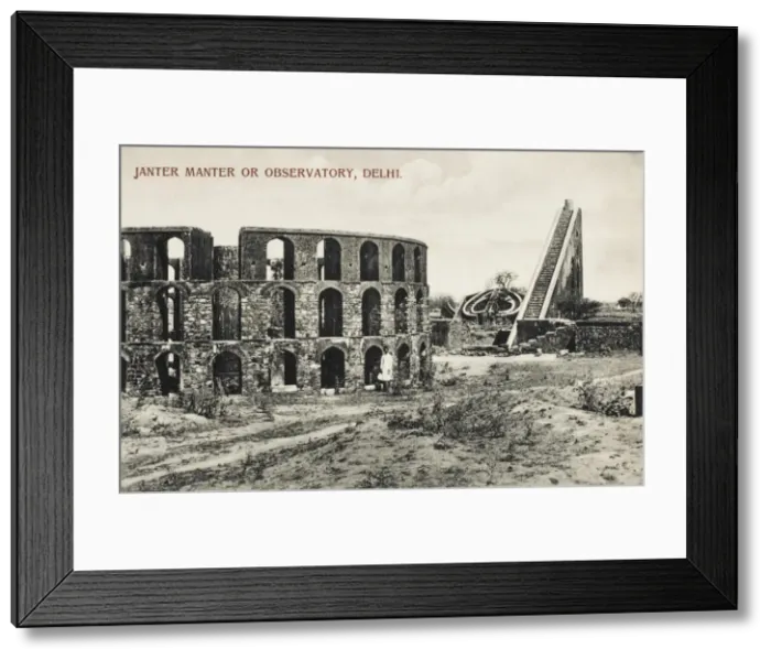 Framed Print : Delhi Observatory - Janter Manter Framed Print : Delhi Observatory - Janter Manter