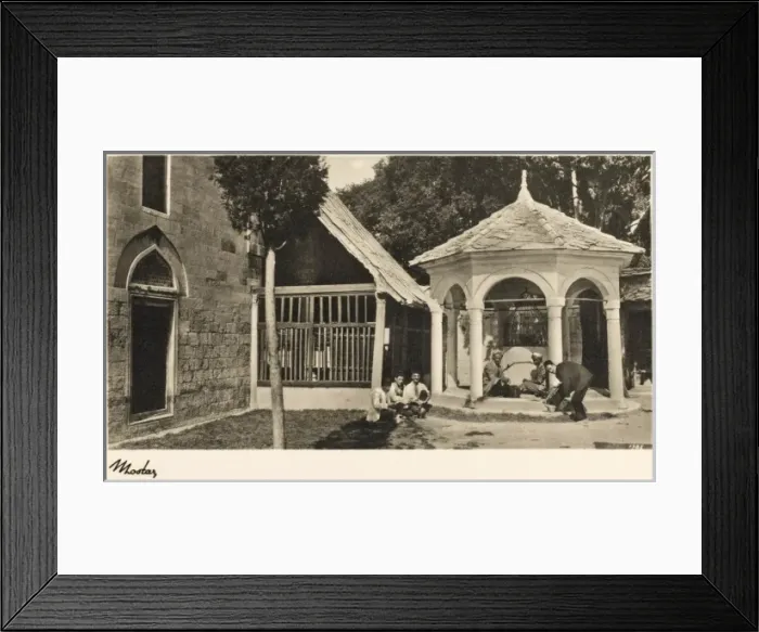 Framed Print : A small fountain - Mostar, Bosnia Montenegro Framed Print : A small fountain - Mostar, Bosnia Montenegro