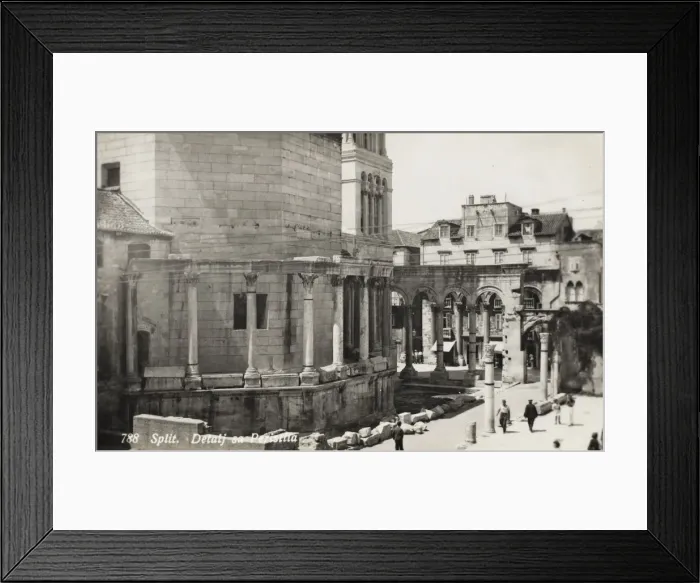 Framed Print : Split - Peristyle of the Palace of Diocletian Framed Print : Split - Peristyle of the Palace of Diocletian