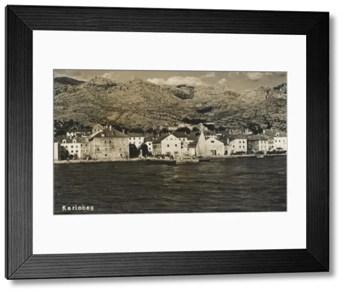 Framed Print : Karlobag on the Adriatic coast in Croatia Framed Print : Karlobag on the Adriatic coast in Croatia