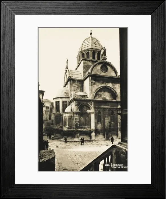 Framed Print : Cathedral of St. James, Sibenik, Croatia Framed Print : Cathedral of St. James, Sibenik, Croatia