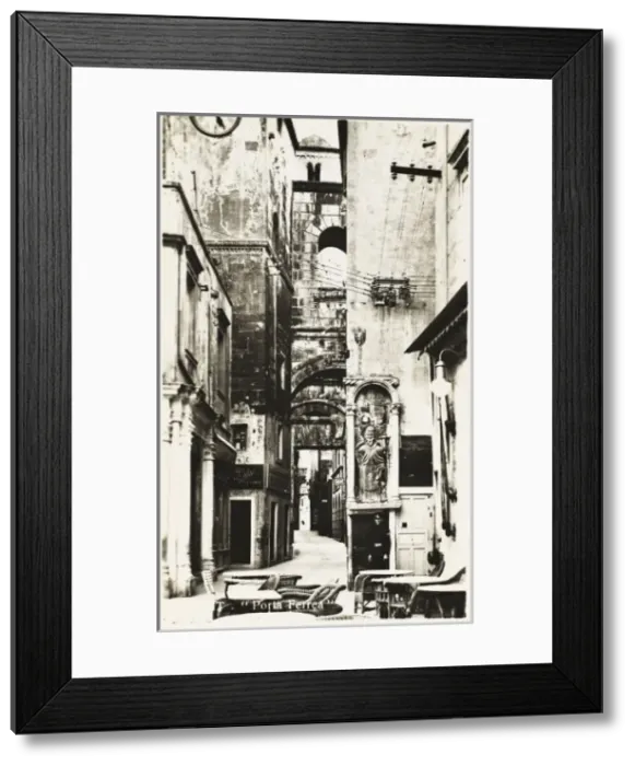 Framed Print : Split - Croatia - Porta Ferrea Framed Print : Split - Croatia - Porta Ferrea