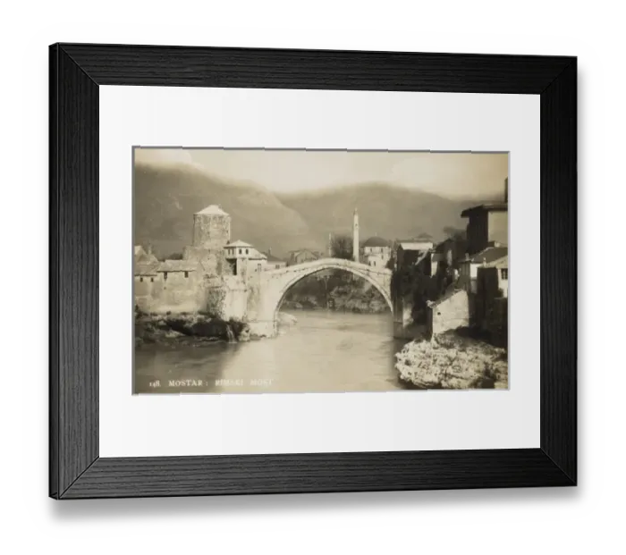 Framed Print : Stari Most - Mostar Bridge - Mostar, Bosnia Framed Print : Stari Most - Mostar Bridge - Mostar, Bosnia