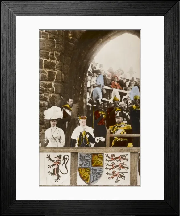 Framed Print : Investiture of the Prince of Wales Framed Print : Investiture of the Prince of Wales