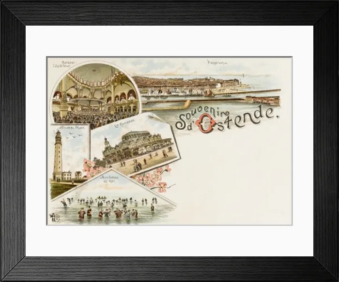 Framed Print : Ostend - Belgium Framed Print : Ostend - Belgium