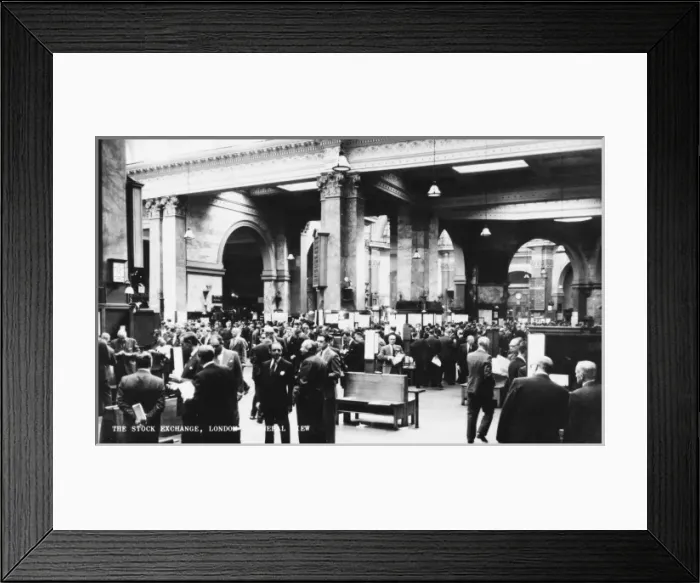 Framed Print : London Stock Exchange Framed Print : London Stock Exchange