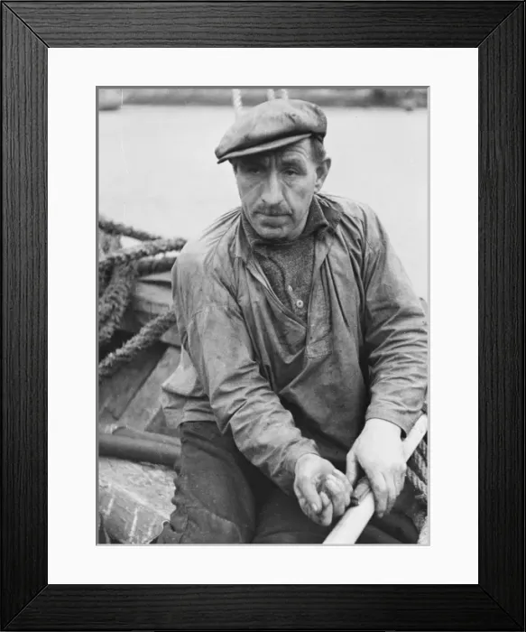 Framed Print : Belgian trawlerman WWII Framed Print : Belgian trawlerman WWII