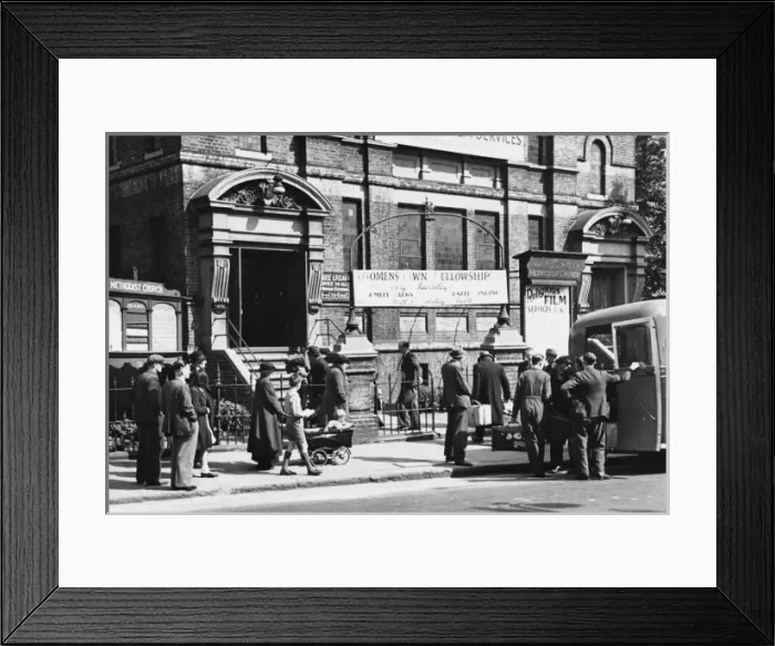 Framed Print : Fulham distributing centre WWII Framed Print : Fulham distributing centre WWII