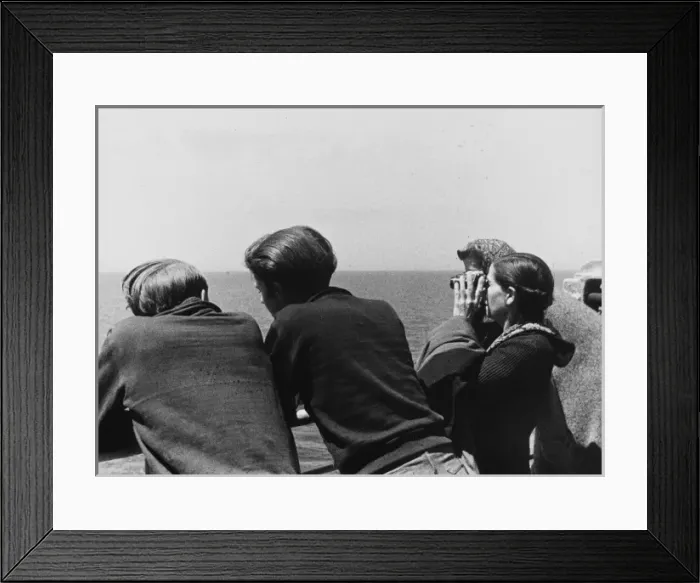 Framed Print : Spanish refugees Framed Print : Spanish refugees