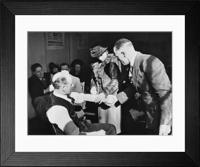 Framed Print : First aid training WWII Framed Print : First aid training WWII