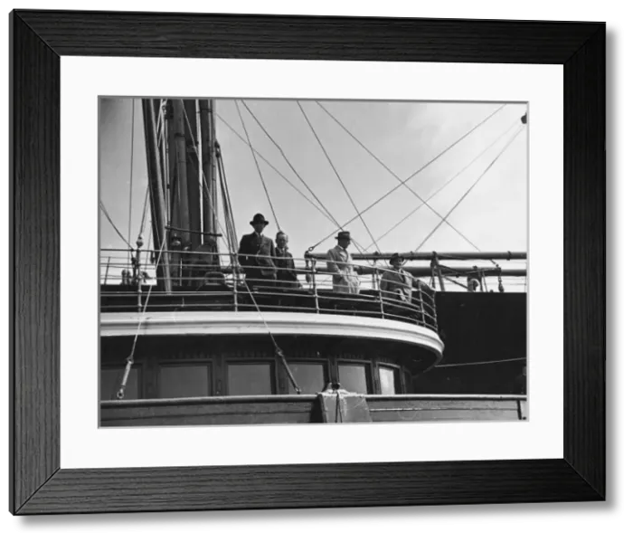 Framed Print : Refugee ship WWII Framed Print : Refugee ship WWII