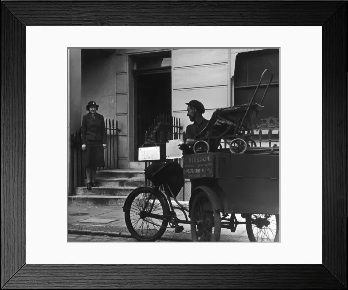 Framed Print : Collecting supplies for refugees WWII Framed Print : Collecting supplies for refugees WWII