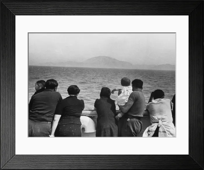 Framed Print : Refugee ship WWII Framed Print : Refugee ship WWII