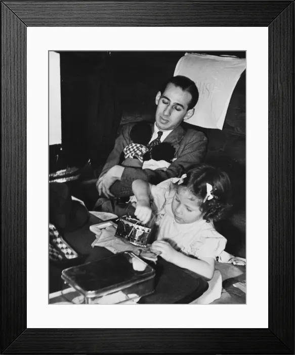 Framed Print : Refugees WWII Framed Print : Refugees WWII