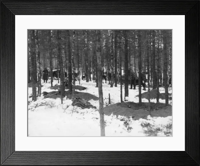 Framed Print : Mannerheim line WWII Framed Print : Mannerheim line WWII