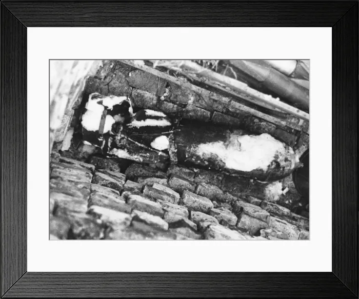 Framed Print : Captured Russian explosive WWII Framed Print : Captured Russian explosive WWII
