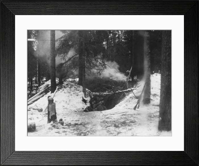 Framed Print : Mannerheim line WWII Framed Print : Mannerheim line WWII