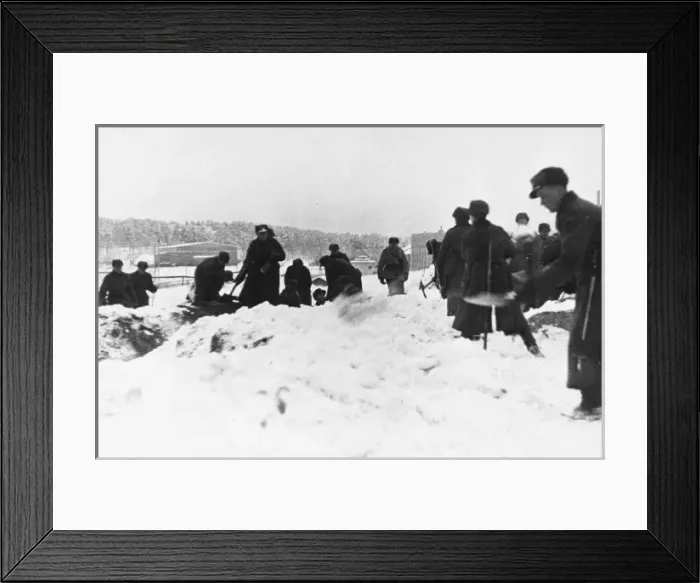 Framed Print : Helsinki fortifications WWII