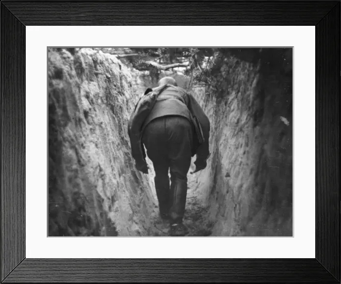 Framed Print : Mannerheim line WWII Framed Print : Mannerheim line WWII