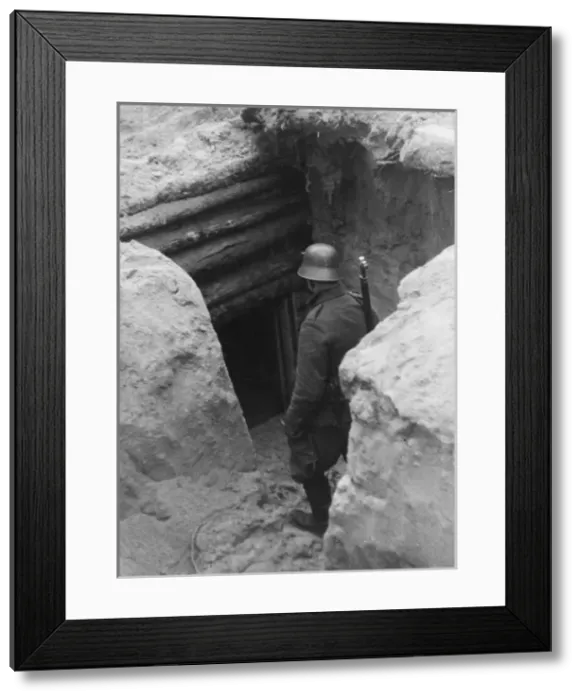 Framed Print : Mannerheim line WWII Framed Print : Mannerheim line WWII