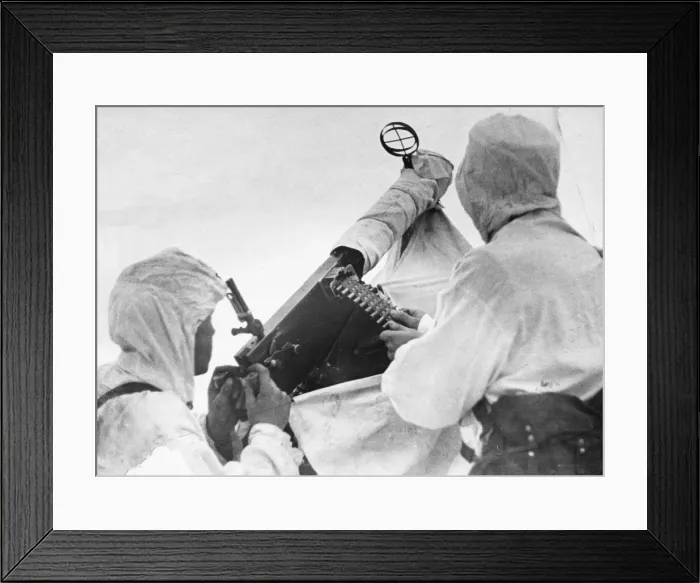 Framed Print : Mannerheim line WWII Framed Print : Mannerheim line WWII