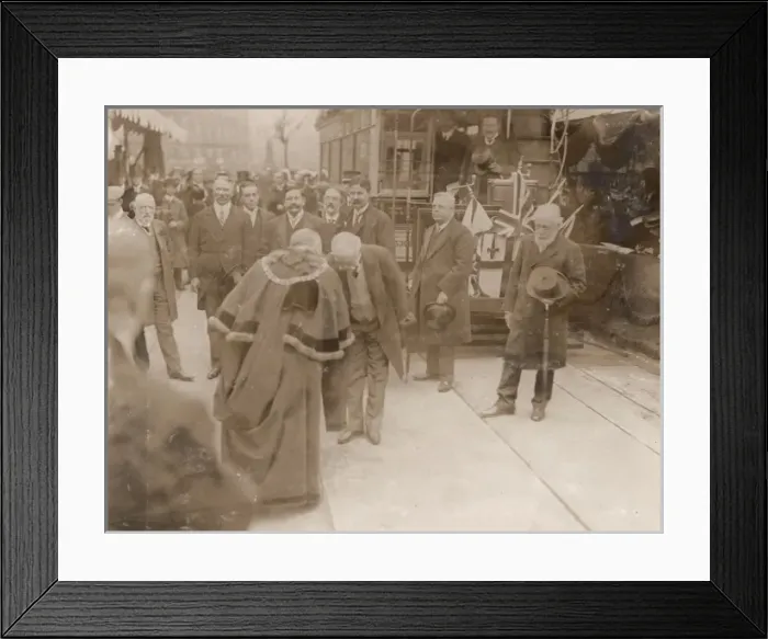 Framed Print : Reopening of Blackfriars Bridge, London Framed Print : Reopening of Blackfriars Bridge, London
