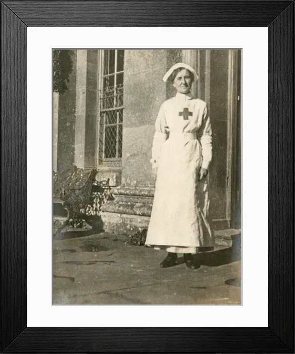 Framed Print : Nurse, early 20th century Framed Print : Nurse, early 20th century