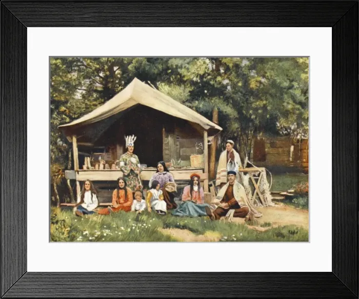 Framed Print : Native American Indian Basketry Framed Print : Native American Indian Basketry