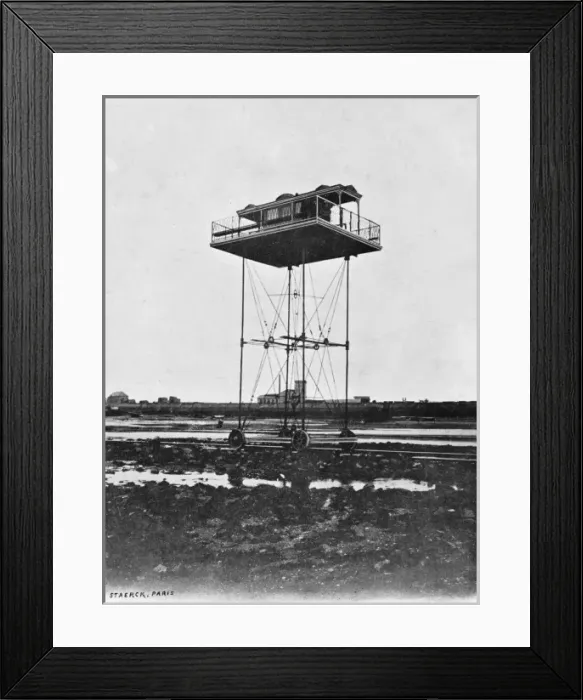 Framed Print : Saint Malo, France - Le Pont Roulant