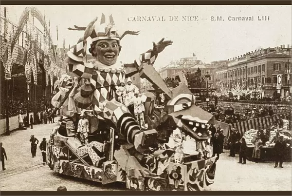 Nice Carnival - a decorated float