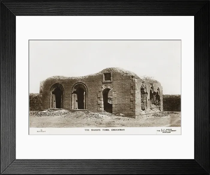 Framed Print : Sudan - The remains of the Mahdis Tomb Framed Print : Sudan - The remains of the Mahdis Tomb