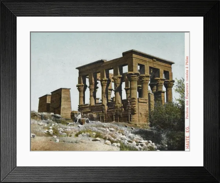 Framed Print : Temple at Philae, Egypt Framed Print : Temple at Philae, Egypt
