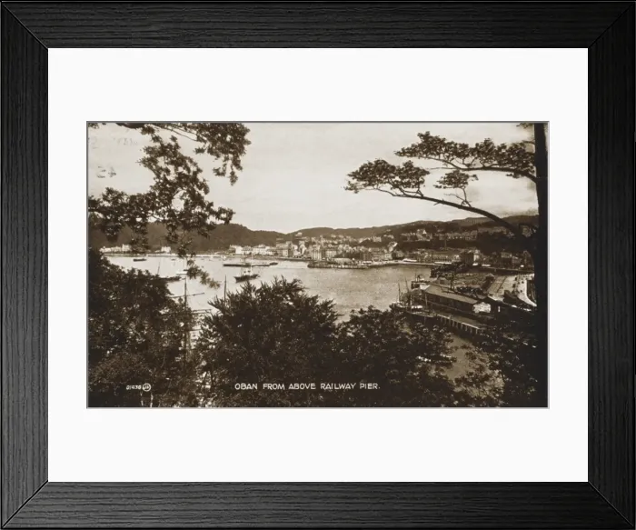 Framed Print : Oban, Scotland Framed Print : Oban, Scotland