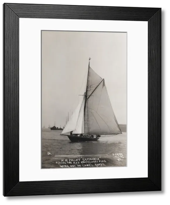 Framed Print : HMS Yacht Britannia Framed Print : HMS Yacht Britannia