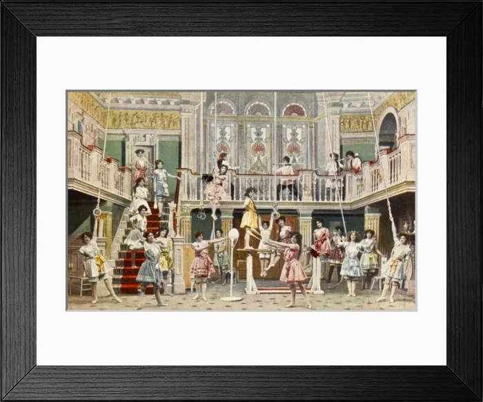 Framed Print : Production of The Dairymaids Framed Print : Production of The Dairymaids